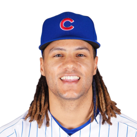 This is a 2021 photo of Michael Hermosillo of the Chicago Cubs baseball  team. This image reflects the Chicago Cubs active roster as of Tuesday,  Feb. 23, 2021 when this image was