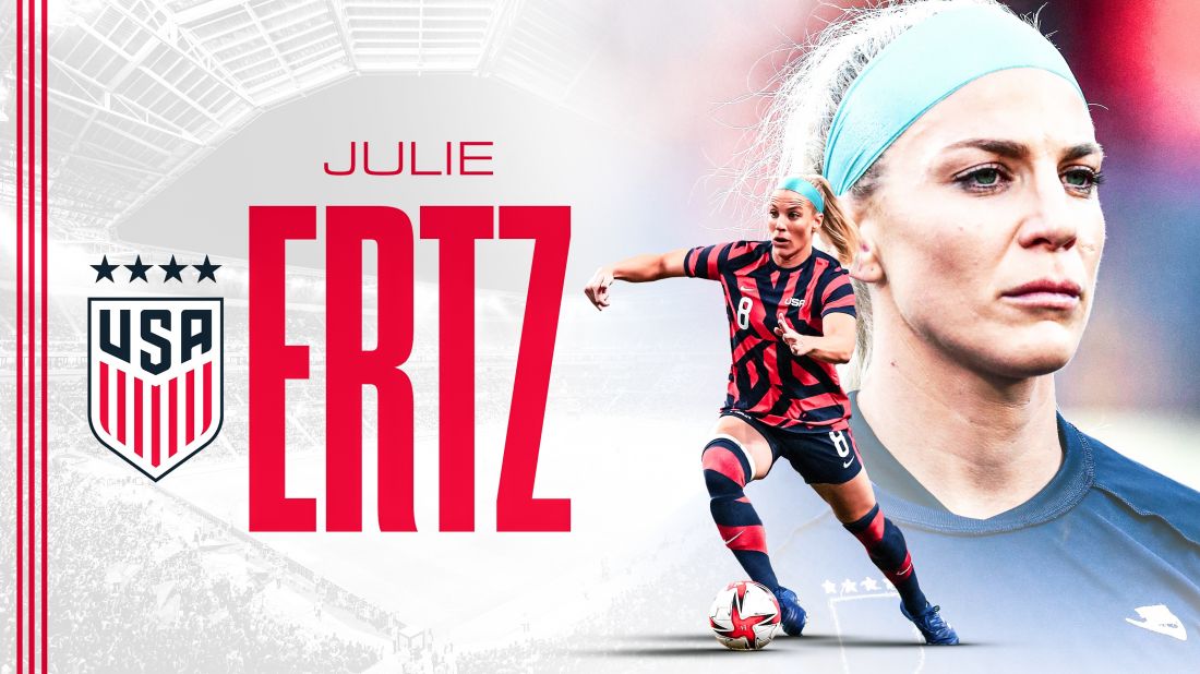 How Olympian and Pro Soccer Player Julie Ertz Is Training for the 2019  Women's World Cup